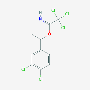 1-(3,4-Dichlorophenyl)ethyl 2,2,2-trichloroethanimidate - 820260-69-3