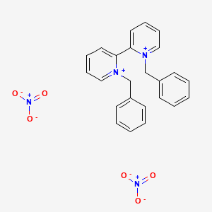 1,1'-Dibenzyl-2,2'-bipyridin-1-ium dinitrate - 803745-14-4