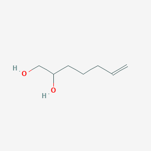 Hept-6-ene-1,2-diol - 674776-23-9