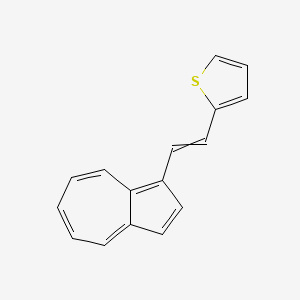 2-[2-(Azulen-1-yl)ethenyl]thiophene - 652142-07-9