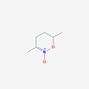 3,6-Dimethyl-2-oxo-5,6-dihydro-4H-1,2lambda~5~-oxazine - 679003-15-7