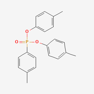 Bis(4-methylphenyl) (4-methylphenyl)phosphonate - 142055-58-1