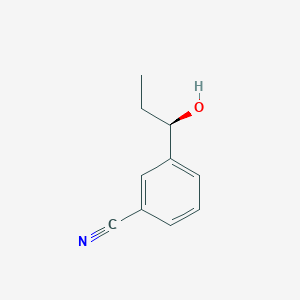 3-[(1R)-1-Hydroxypropyl]benzonitrile - 821799-14-8
