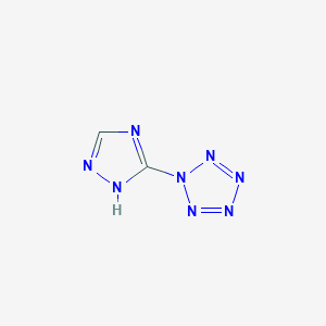 (1H-1,2,4-Triazol-5-yl)-1H-pentazole - 652148-76-0