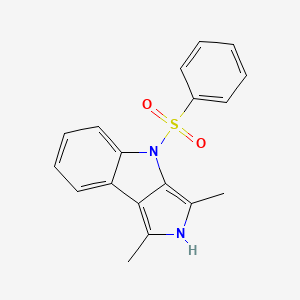 1,3-Dimethyl-4-(phenylsulfonyl)-2,4-dihydropyrrolo[3,4-b]indole - 146253-26-1