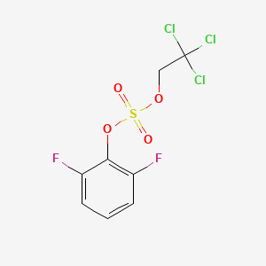 2,6-Difluorophenyl 2,2,2-trichloroethyl sulfate - 653605-16-4