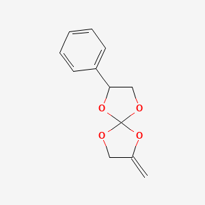2-Methylidene-7-phenyl-1,4,6,9-tetraoxaspiro[4.4]nonane - 144066-20-6