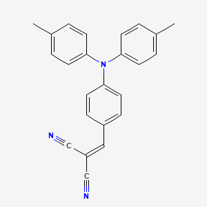 {4-[Bis(4-methylphenyl)amino]benzylidene}propanedinitrile - 151986-06-0
