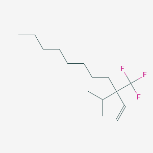 3-(Propan-2-yl)-3-(trifluoromethyl)undec-1-ene - 821799-50-2