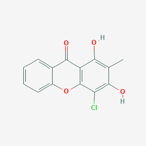4-Chloro-1,3-dihydroxy-2-methyl-9H-xanthen-9-one - 150693-10-0