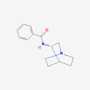 N-[(3S)-1-Azabicyclo[2.2.2]octan-3-yl]benzamide - 155778-26-0