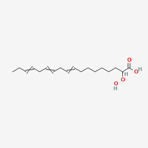 2-Hydroperoxyoctadeca-9,12,15-trienoic acid - 150950-22-4