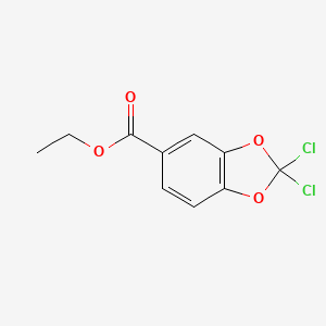 Ethyl 2,2-dichlorobenzo[d][1,3]dioxole-5-carboxylate - 142415-57-4
