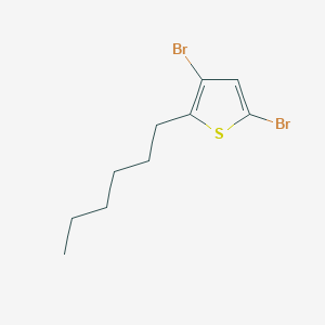 3,5-Dibromo-2-hexylthiophene - 183960-83-0