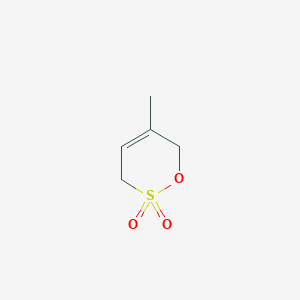 1,2-Oxathiin, 3,6-dihydro-5-methyl-, 2,2-dioxide - 149622-12-8