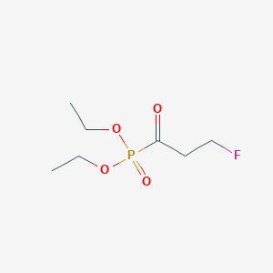 Diethyl (3-fluoropropanoyl)phosphonate - 184900-24-1