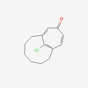 13-Chlorobicyclo[6.4.1]trideca-1(13),8,11-trien-10-one - 157667-28-2