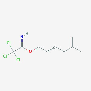 5-Methylhex-2-en-1-yl 2,2,2-trichloroethanimidate - 611182-32-2