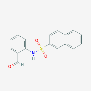 2-Naphthalenesulfonamide, N-(2-formylphenyl)- - 646062-95-5