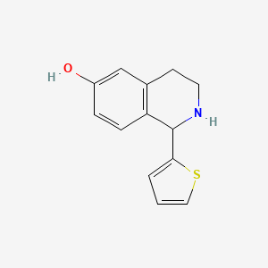 1-Thiophen-2-yl-1,2,3,4-tetrahydroisoquinolin-6-ol - 600646-68-2