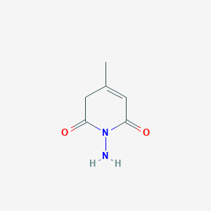 1-amino-4-methylpyridine-2,6(1H,3H)-dione - 