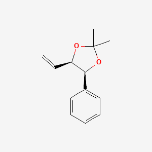 1,3-Dioxolane, 4-ethenyl-2,2-dimethyl-5-phenyl-, (4R,5S)- - 646995-81-5