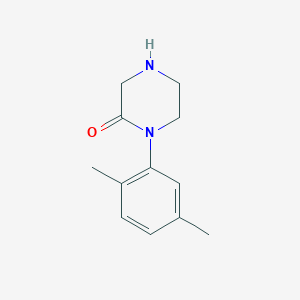 1-(2,5-Dimethyl-phenyl)-piperazin-2-one - 