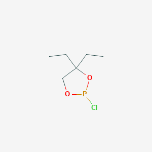 2-Chloro-4,4-diethyl-1,3,2-dioxaphospholane - 648429-02-1