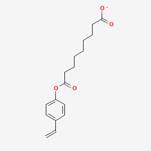 9-(4-Ethenylphenoxy)-9-oxononanoate - 603951-90-2
