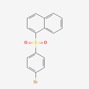 1-(4-Bromobenzene-1-sulfonyl)naphthalene - 881210-51-1