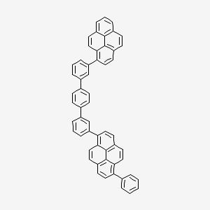 1-Phenyl-6-[3-[4-(3-pyren-1-ylphenyl)phenyl]phenyl]pyrene - 918654-68-9