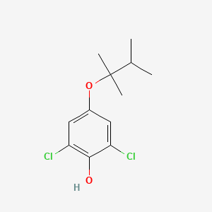 2,6-Dichloro-4-[(2,3-dimethylbutan-2-yl)oxy]phenol - 917838-90-5