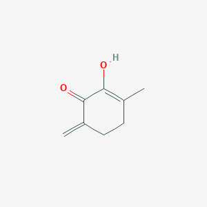 2-Hydroxy-3-methyl-6-methylidenecyclohex-2-en-1-one - 649767-58-8