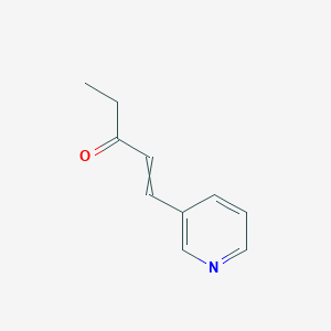 1-(Pyridin-3-yl)pent-1-en-3-one - 921206-19-1