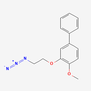 2-(2-Azidoethoxy)-1-methoxy-4-phenylbenzene - 913721-79-6