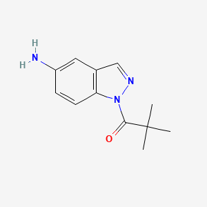 1-(5-Amino-1H-indazol-1-YL)-2,2-dimethylpropan-1-one - 1035096-73-1