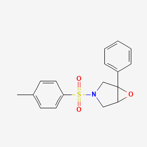 3-(4-Methylbenzene-1-sulfonyl)-1-phenyl-6-oxa-3-azabicyclo[3.1.0]hexane - 918954-57-1