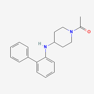 1-{4-[([1,1'-Biphenyl]-2-yl)amino]piperidin-1-yl}ethan-1-one - 919118-90-4