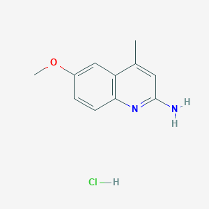 2-Amino-6-methoxy-4-methylquinoline hydrochloride - 1172331-53-1