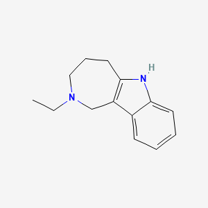 2-Ethyl-1,2,3,4,5,6-hexahydroazepino[4,3-b]indole - 919120-45-9
