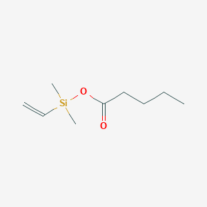 [Ethenyl(dimethyl)silyl] pentanoate - 959056-23-6