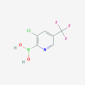 3-Chloro-5-(trifluoromethyl)pyridin-2-ylboronic acid - 