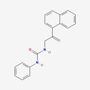 N-[2-(Naphthalen-1-yl)prop-2-en-1-yl]-N'-phenylurea - 919349-80-7