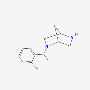 2-[1-(2-Chlorophenyl)ethyl]-2,5-diazabicyclo[2.2.1]heptane - 920531-57-3