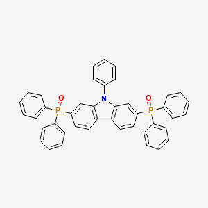 2,7-Bis(diphenylphosphinyl)-9-phenyl-9H-carbazole - 1299463-56-1