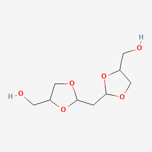 2,2'-Methylenebis-(1,3-dioxolane-4-methanol) - 71888-66-9