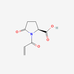 5-Oxo-1-(1-oxoallyl)-L-proline - 80687-78-1