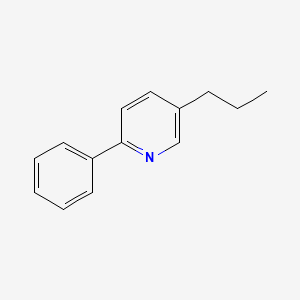 2-Phenyl-5-propylpyridine - 85237-77-0