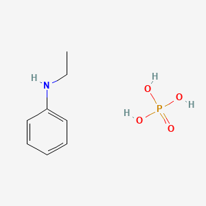 N-Ethylanilinium phosphate - 74367-92-3