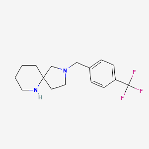 2,6-Diazaspiro[4.5]decane,2-[[4-(trifluoromethyl)phenyl]methyl]- - 